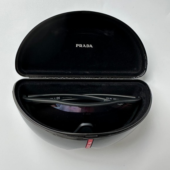 Prada Linea Rossa Shield Sunglasses SPS10U - Picture 3 of 7